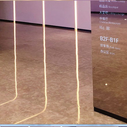 酒店標識作品案例展示